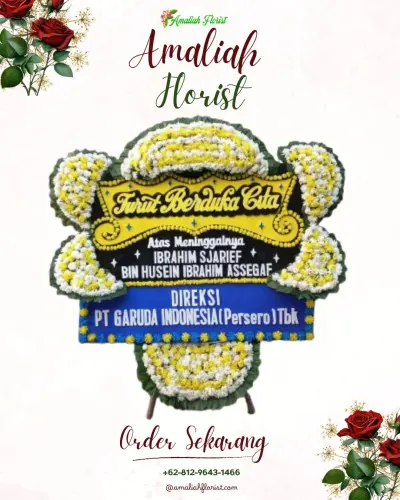 Papan Bunga Duka di Sigela Yef